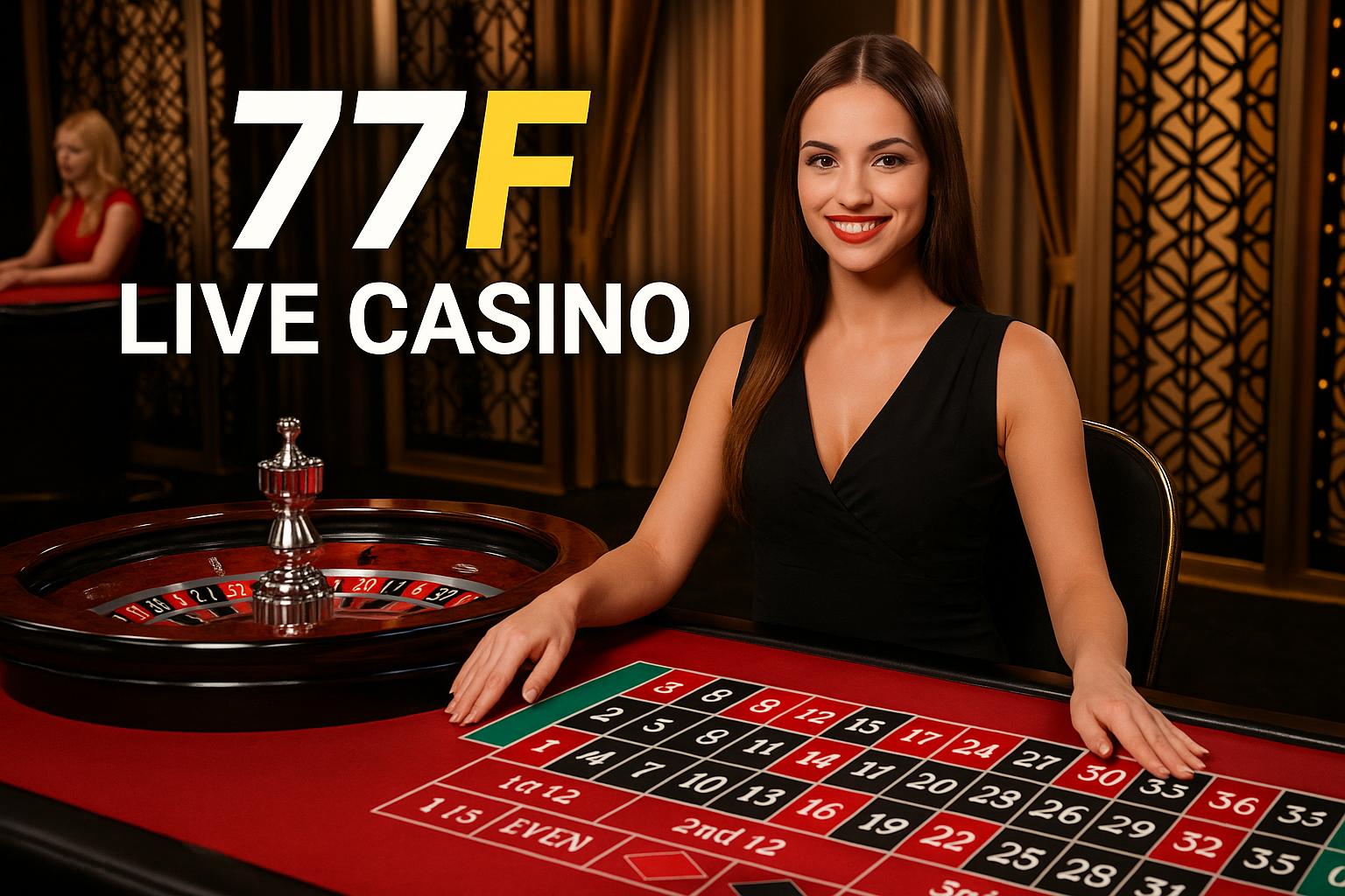 O 77F Live Casino lança promoções regularmente