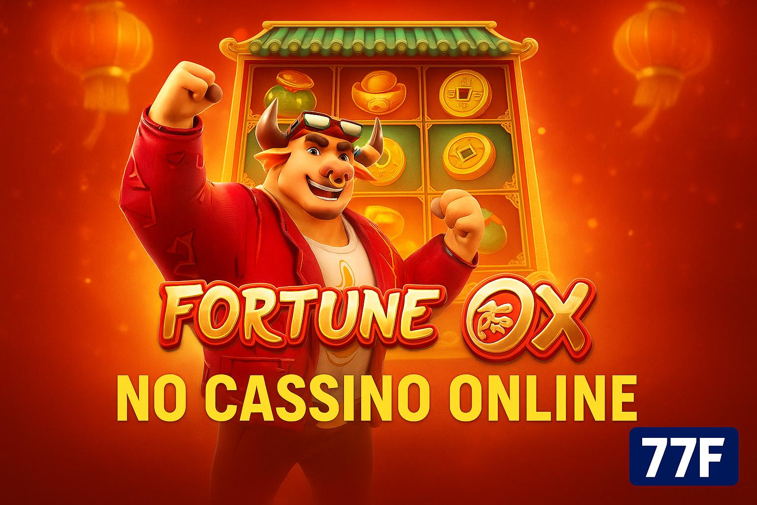Fortune Ox no 77F - Aposte Agora e Reivindique Seus Ganhos