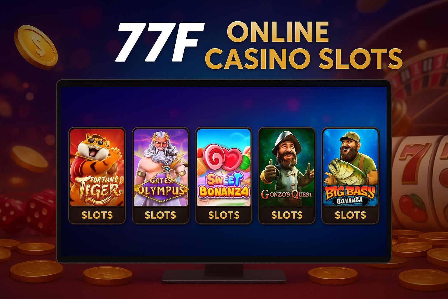 Jogos de Slot no Casino Online 77F